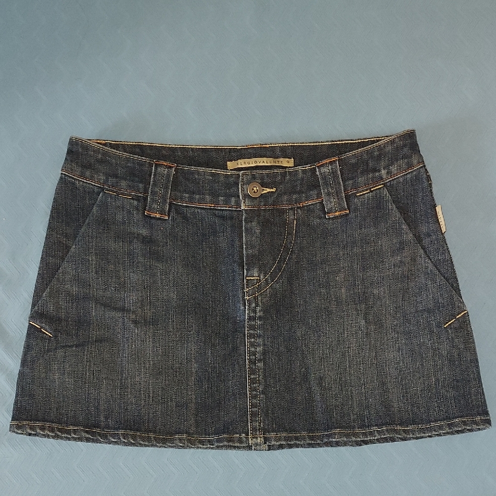 Sergio Valente Dark Mini Skirt